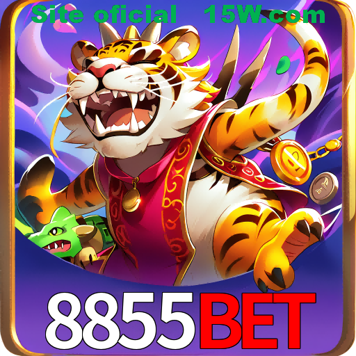 Imagem promocional da 8855Bet mostrando a plataforma e suas vantagens